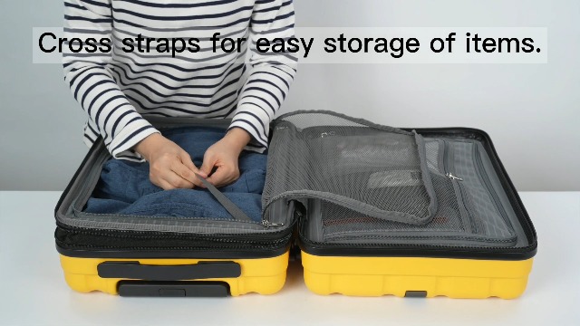 Amazon.com | KROSER Carry On Luggage Suitcase Rolling Luggage